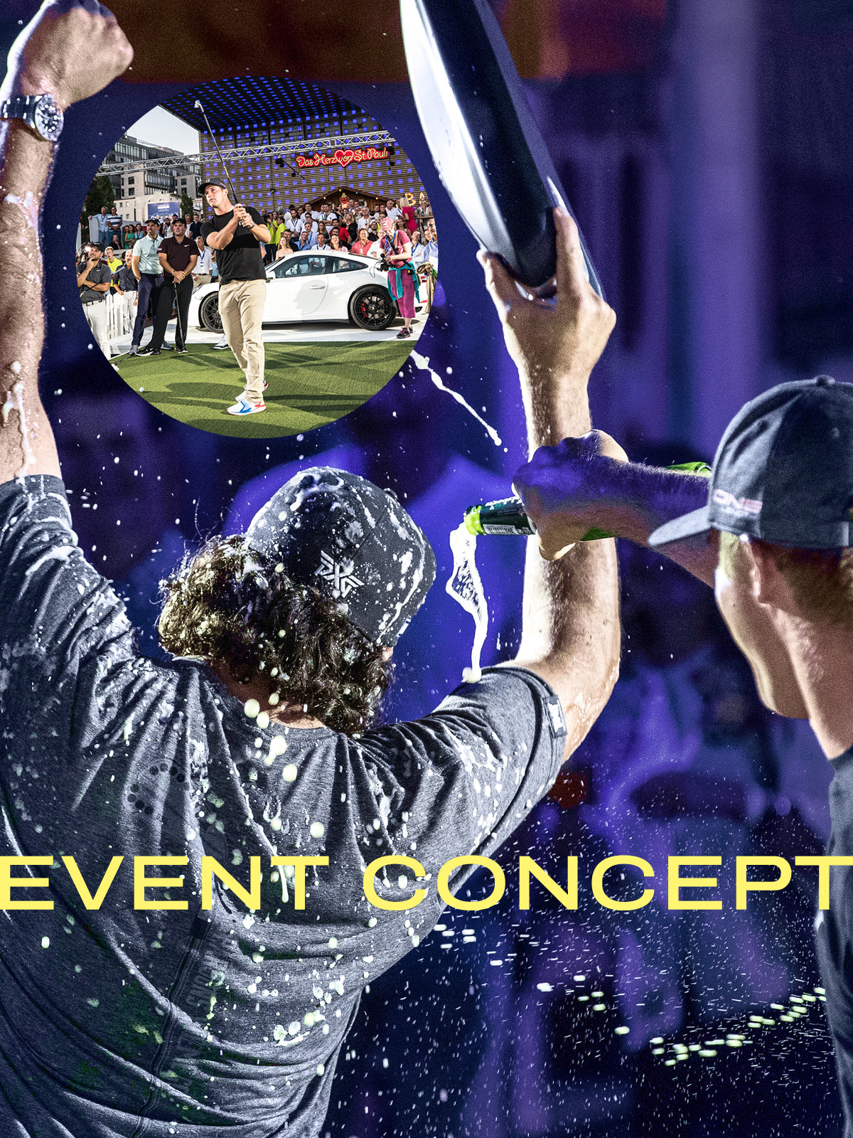 Golf Event & Tournament Concept